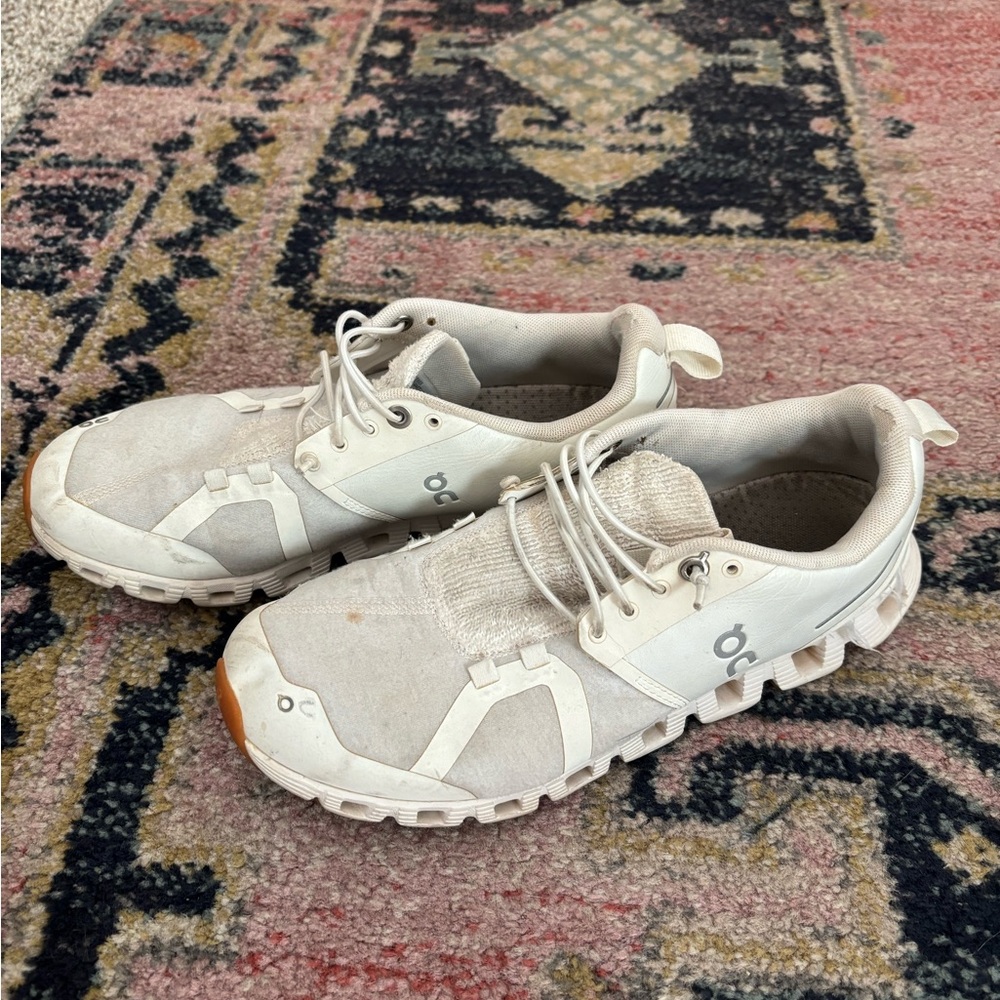 size 8 women’s white on cloud terry 5 - Picture 5 of 7